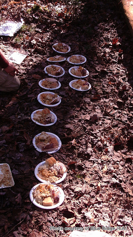 thanksgiving dinner and wilderness therapy