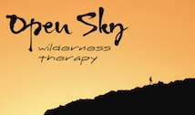 Open sky wilderness therapy logo