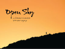 Open sky wilderness therapy logo
