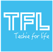 Techie for life logo