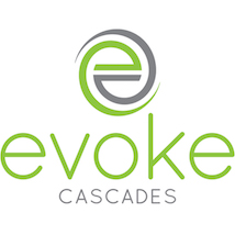 Evoke cascades logo