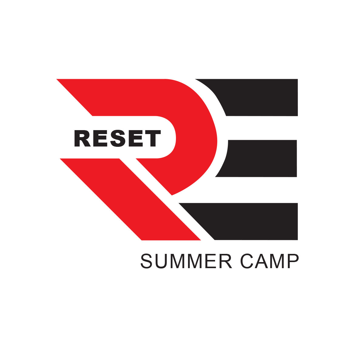 Reset summer camp logo