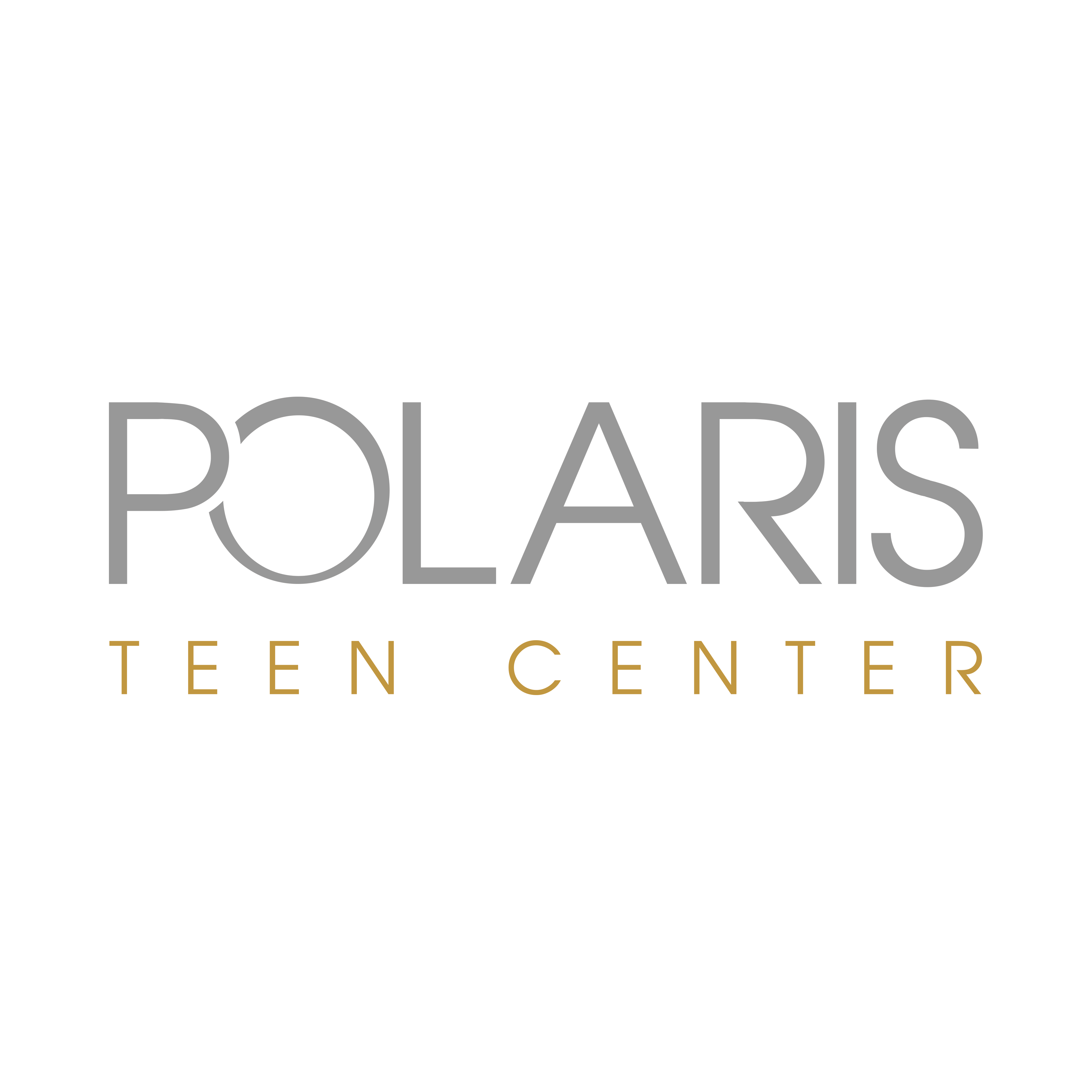 Polaris Teen Center logo.
