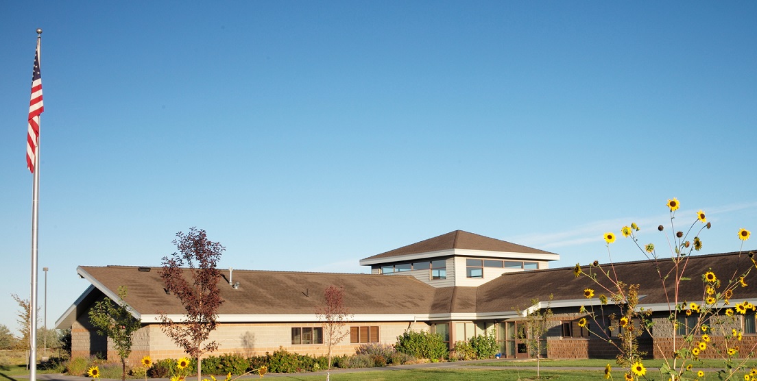 photograph of the outside of the ViewPoint Center building