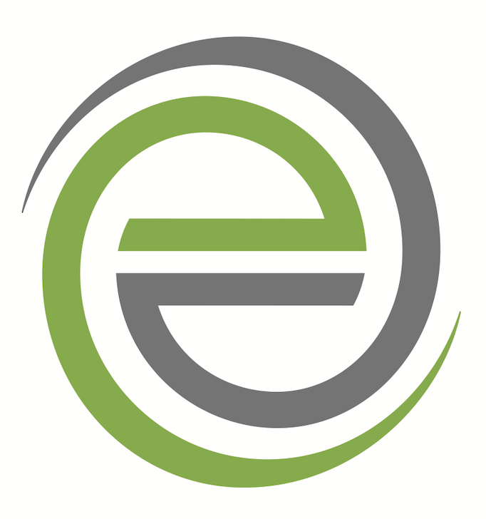 Evoke Therapy Programs E logo in Green & Gray