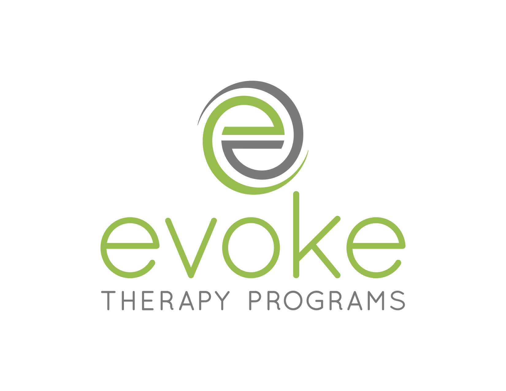 logo, Evoke Therapy Programs