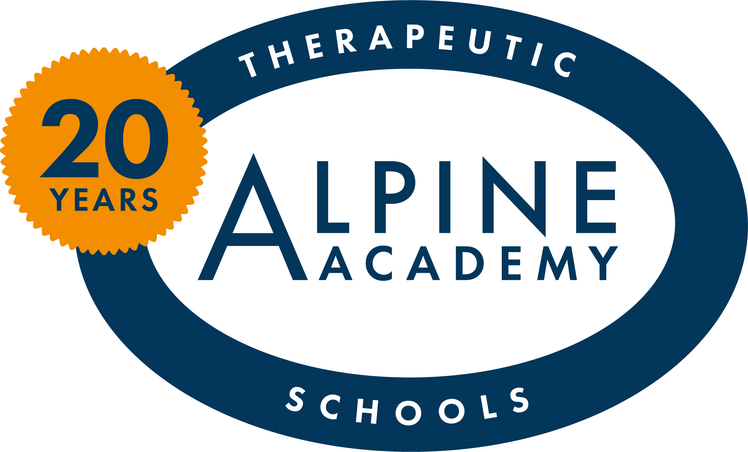 Logo for Alpine Academy Therapeutic Schools - 20 years
