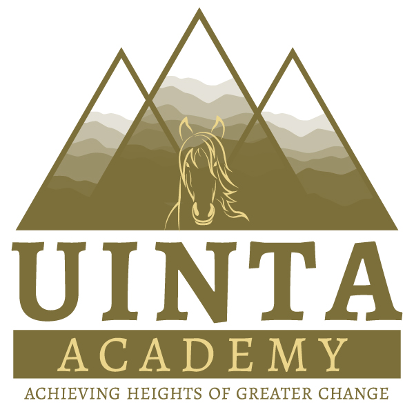 Unita Academy logo with tagline - achieving heights of greater change
