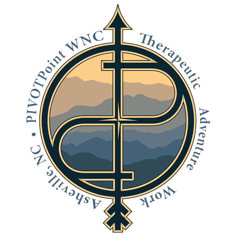 Logo for PIVOTPoint WNC Therapeutic Adventure Work Asheville, NC
